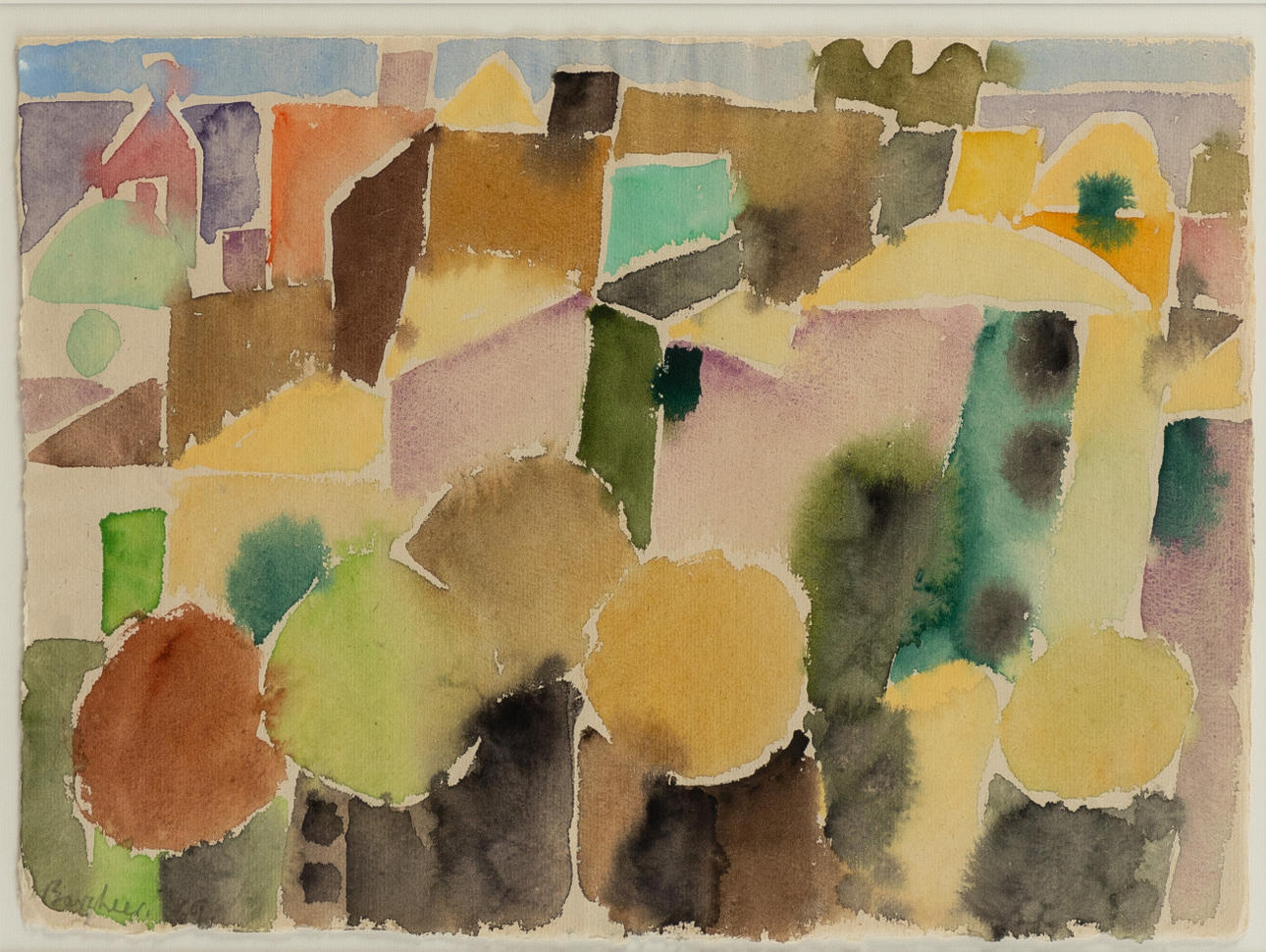 EDUARD BARGHEER (1901-1979). Ischia.