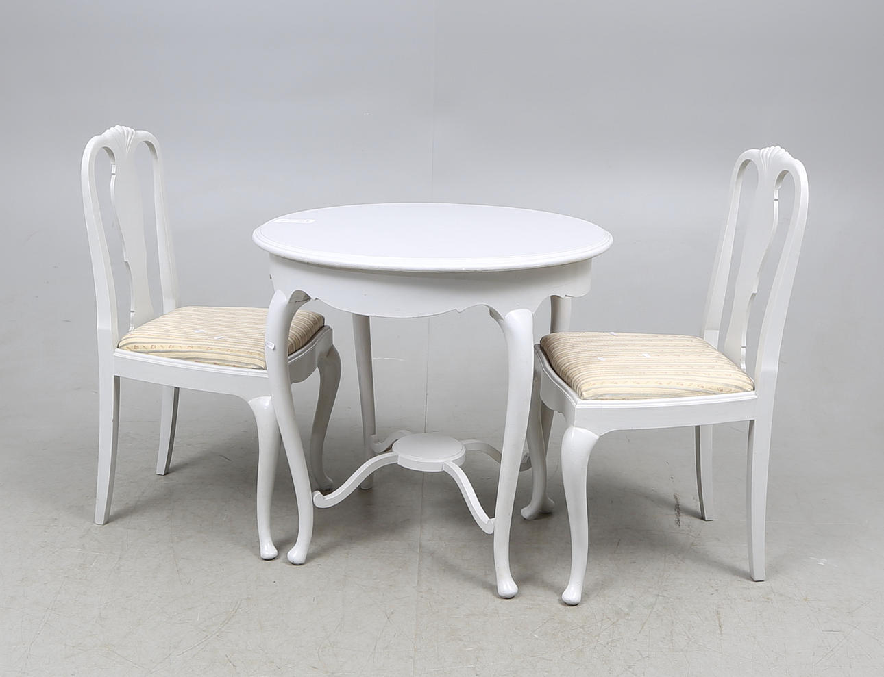 SITTGRUPP, 3 delar, rokokostil, 1900-talets första hälft.