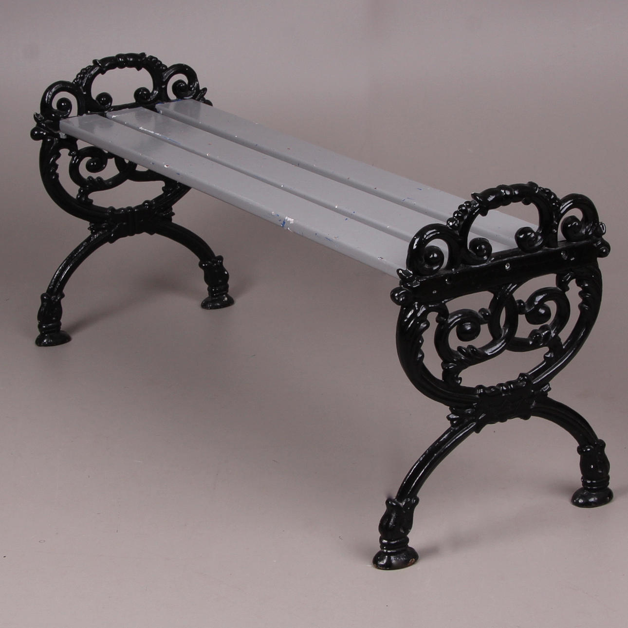 BÄNK, gjutjärn, 1900-tal.