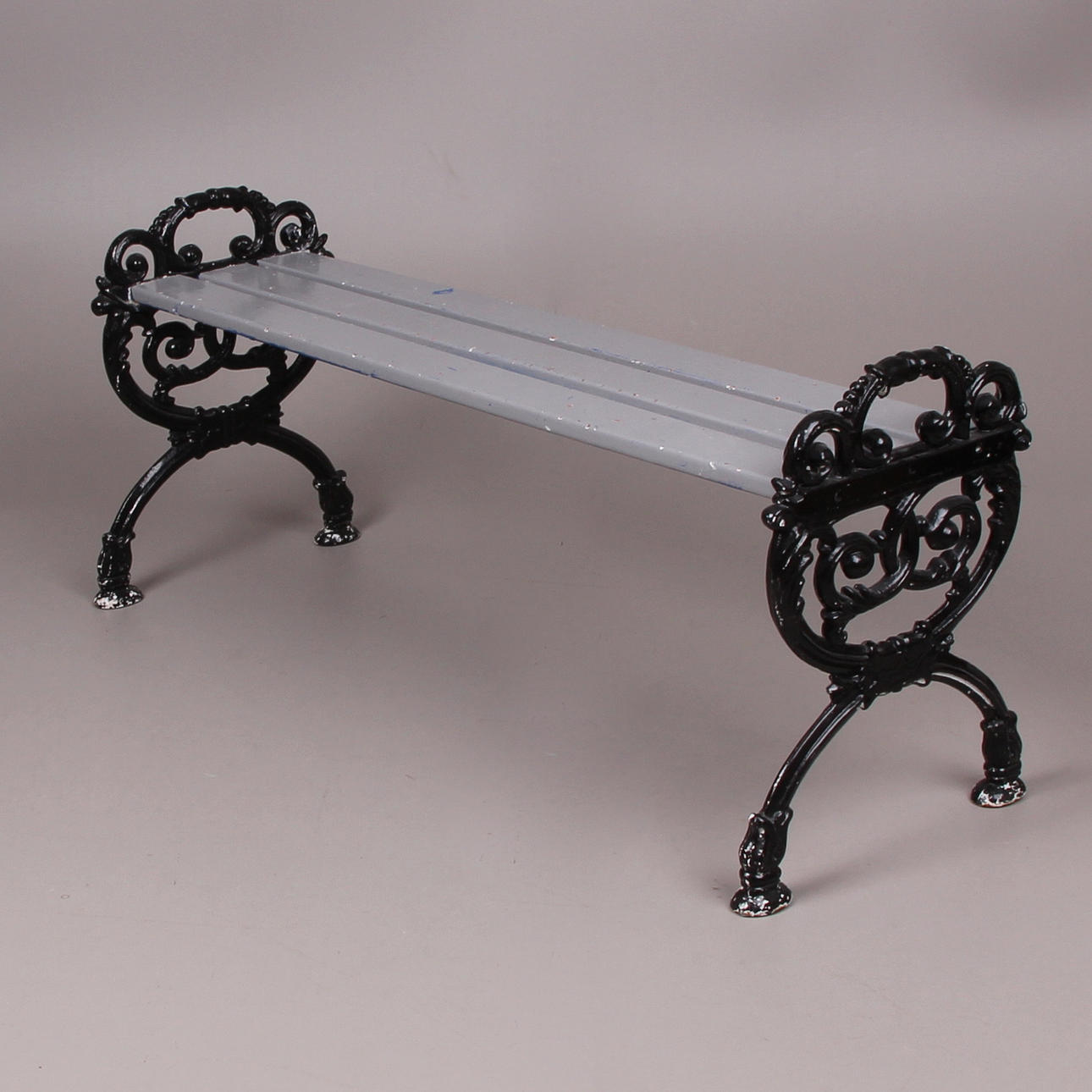 BÄNK, gjutjärn, 1900-tal.