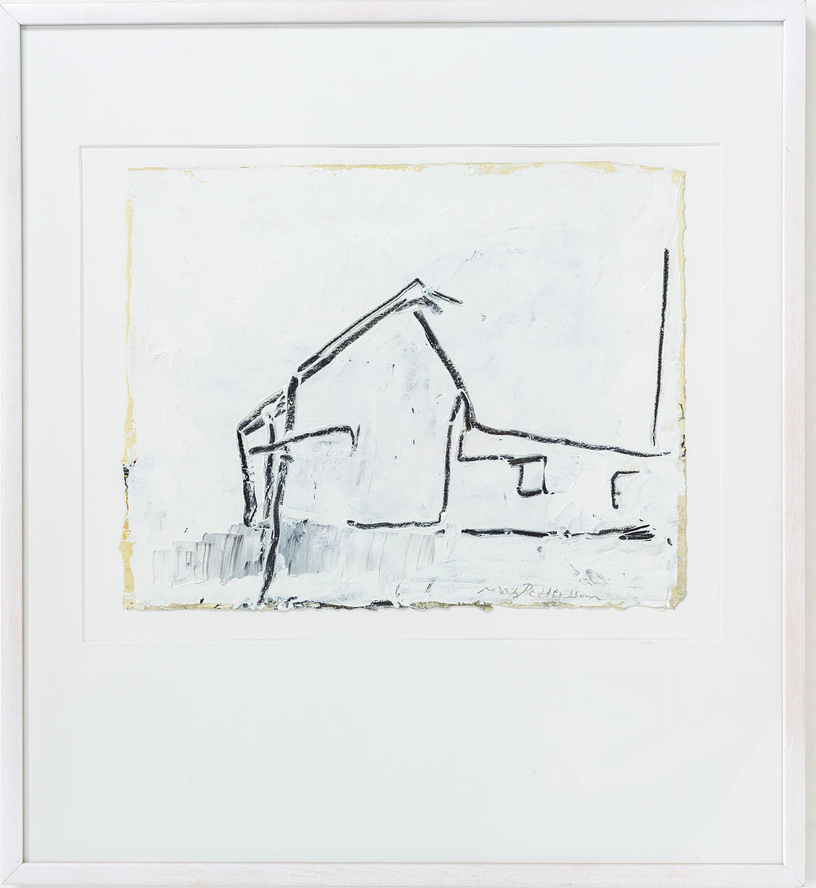 MATS PETTERSSON, Olja, signerad.