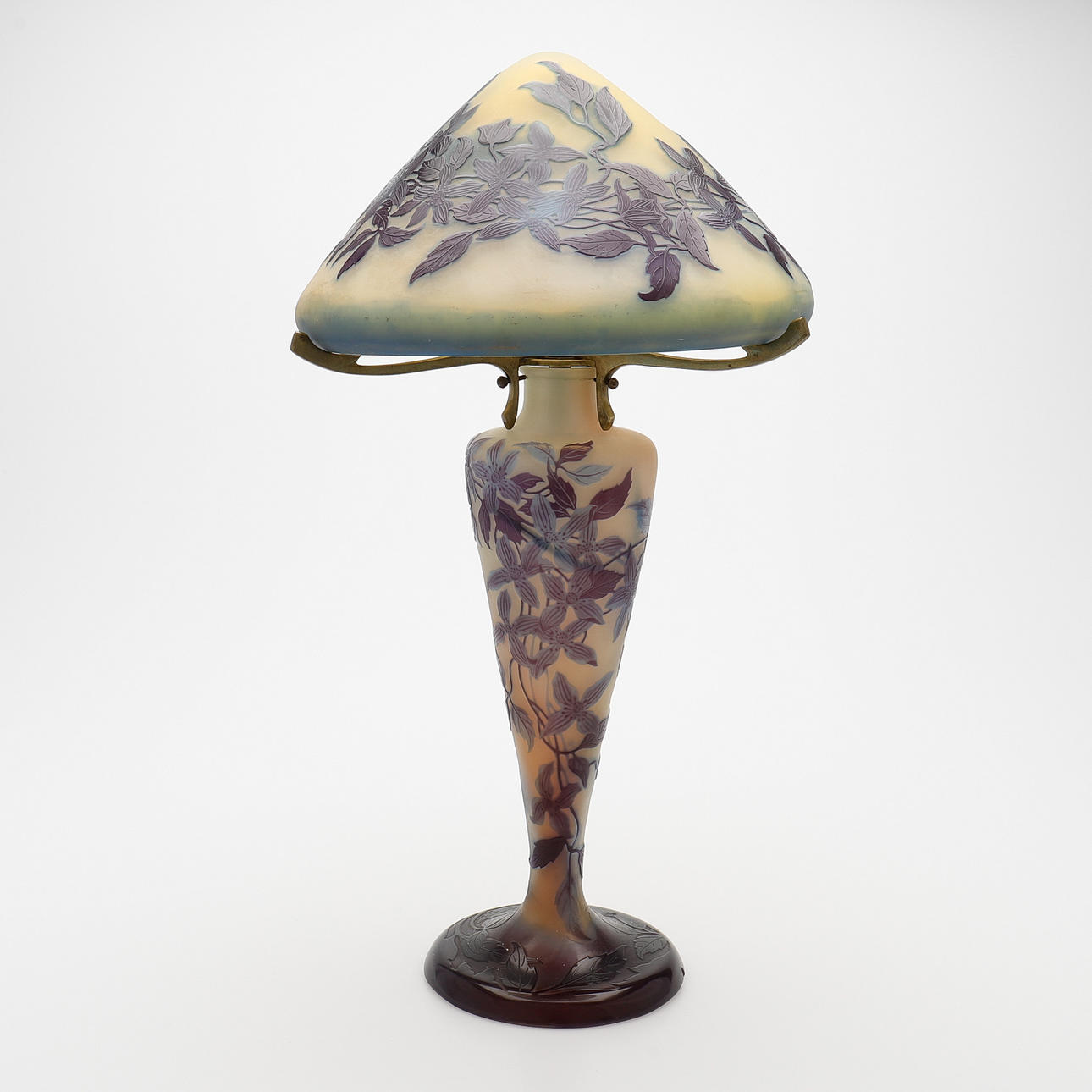 TABLE LAMP, ÈMILE GALLÉ.