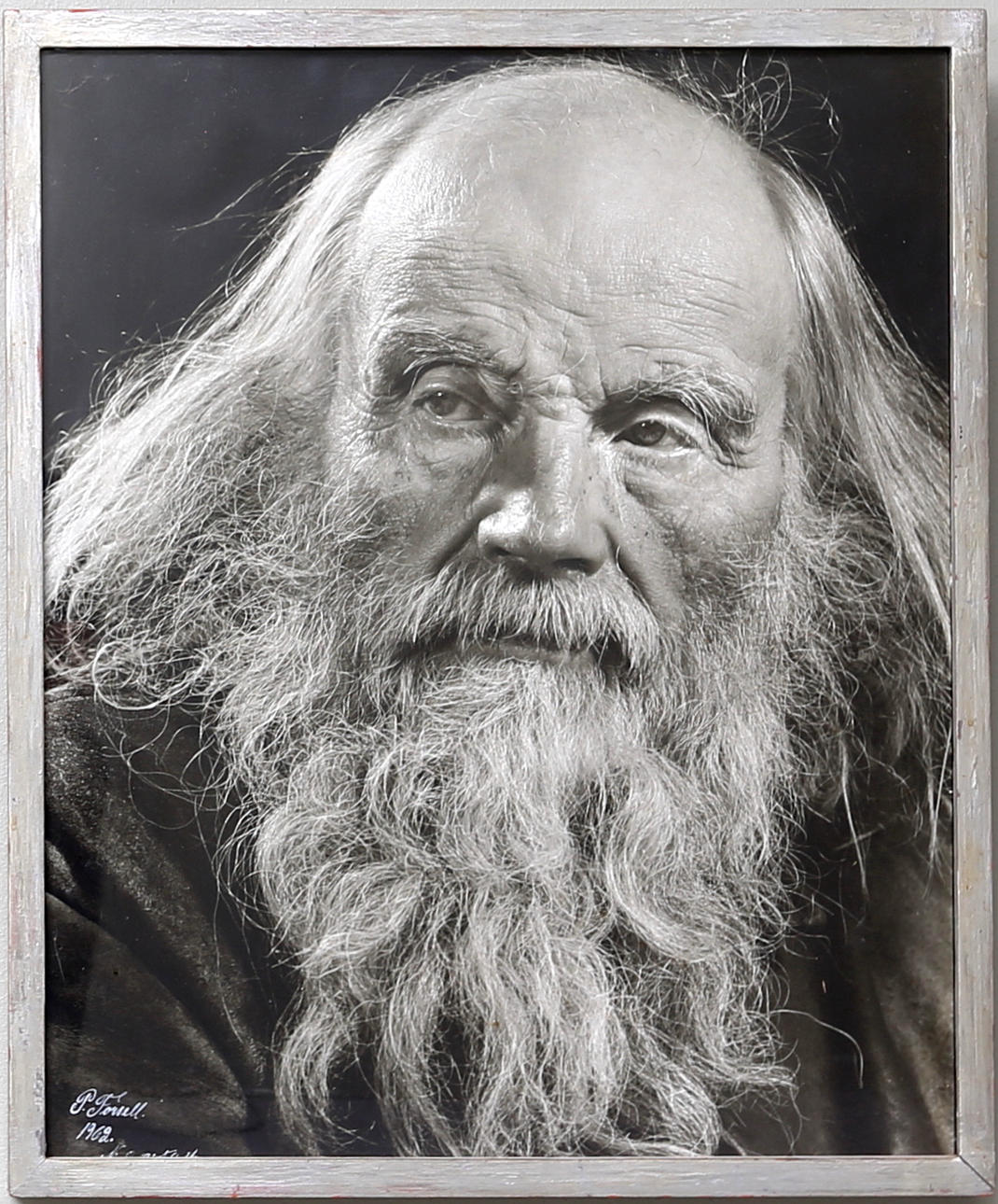 PER FORSELL. Fotografi, "Vandraren", nr 8 av 50 st, signerad P. Forsell samt daterad 1962.