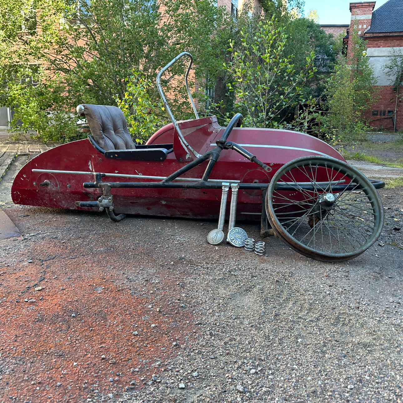 BENDER FLORIN, sidovagn, Danmark, 1940/50-tal.