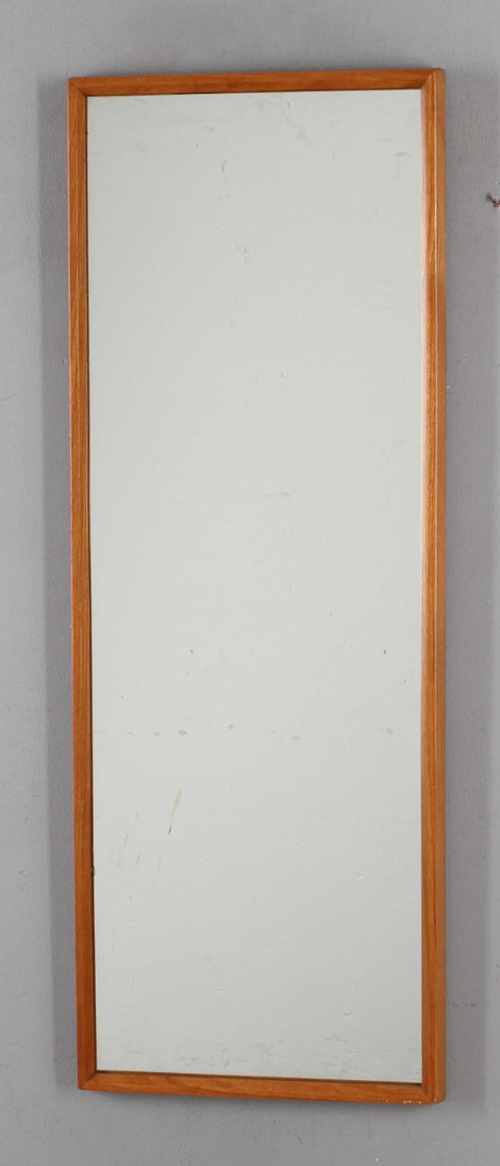 SPEGEL, teak, omkring 1900-talets mitt.