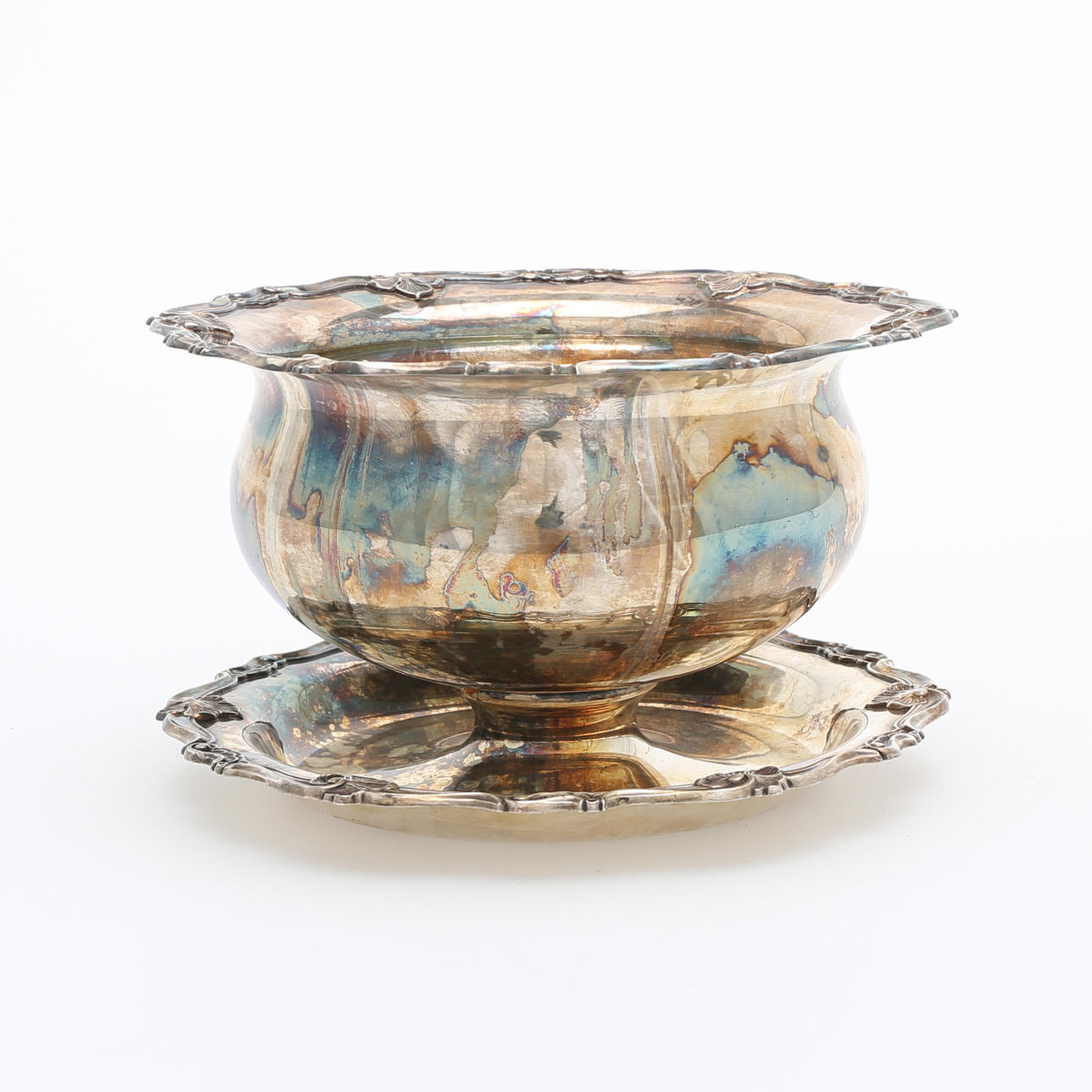 SÅSSKÅL, silver, 1900-tal, 451 g.