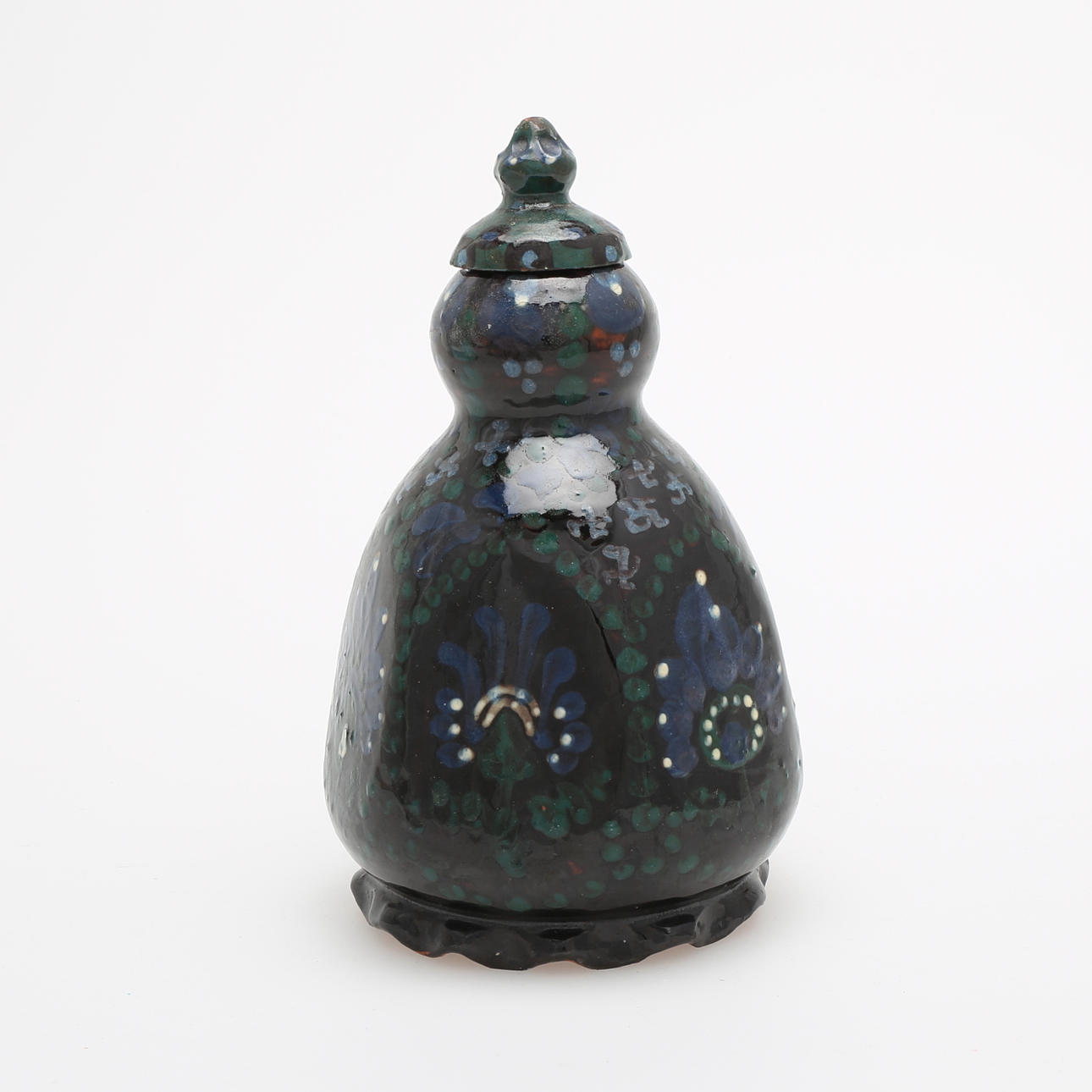 LOCKURNA, keramik, Agda Österberg, signerad och daterad 1914.