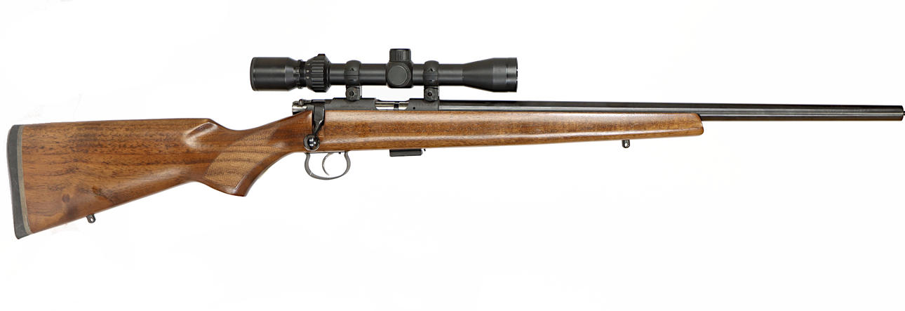 GUN, Repeater, make CZ/Brno, model 453 Varmint, caliber .22LR, order no. A647035, se-no SE2267206.