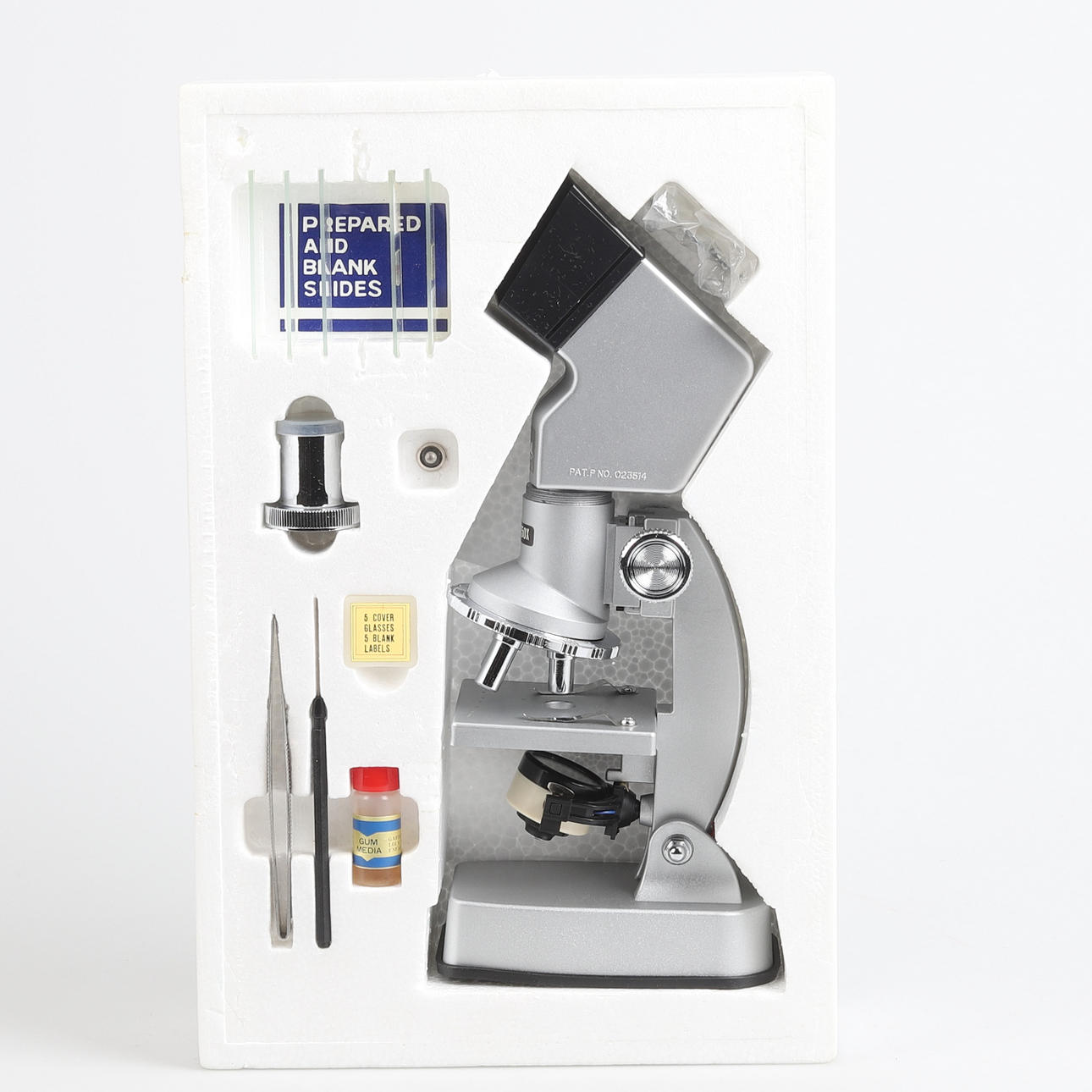 MICROSCOPE, 750 X, 3-Way Microscope LAB.