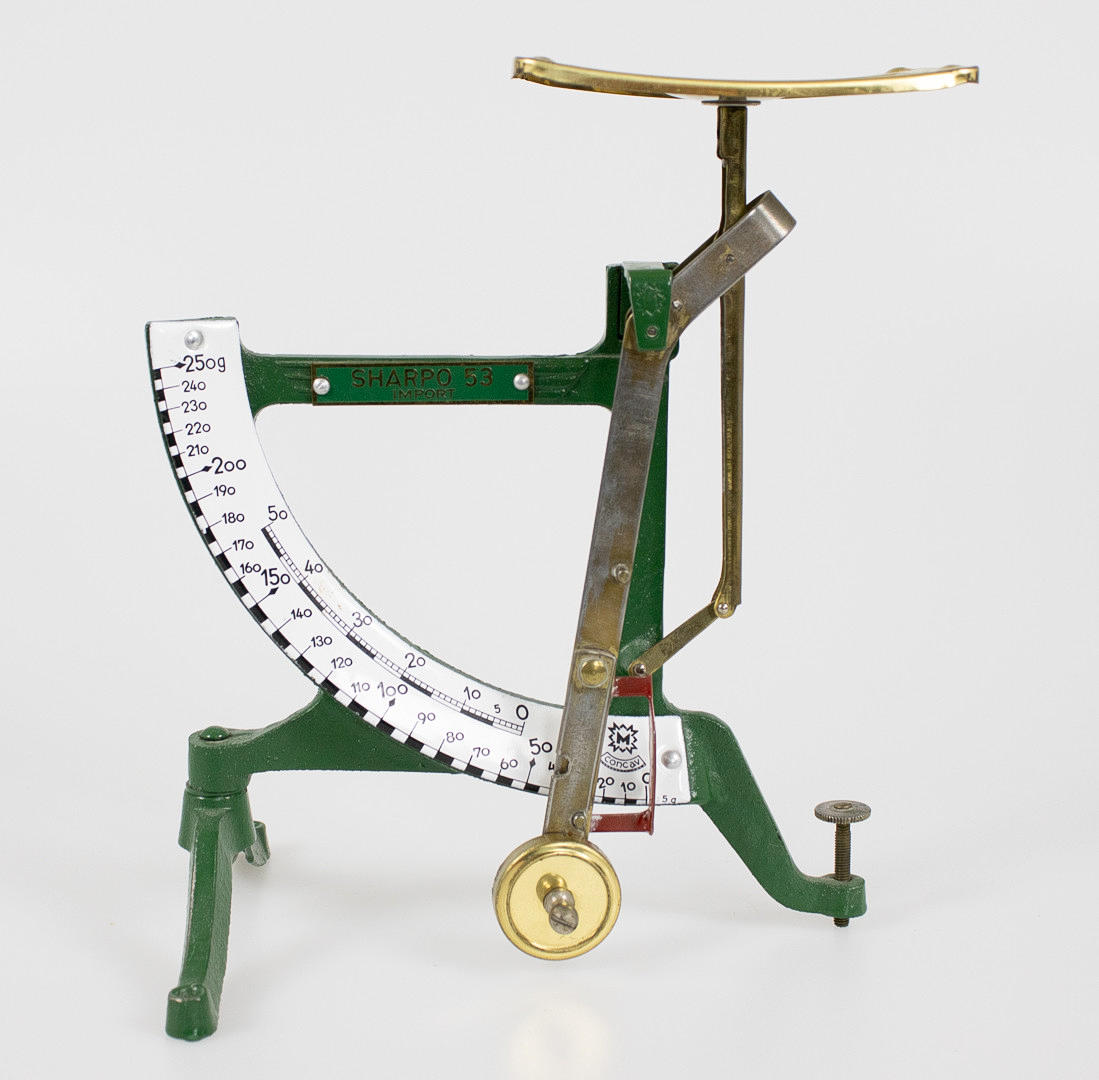 ESCALA DE LETRAS, metal, latón, Sharpo 53.