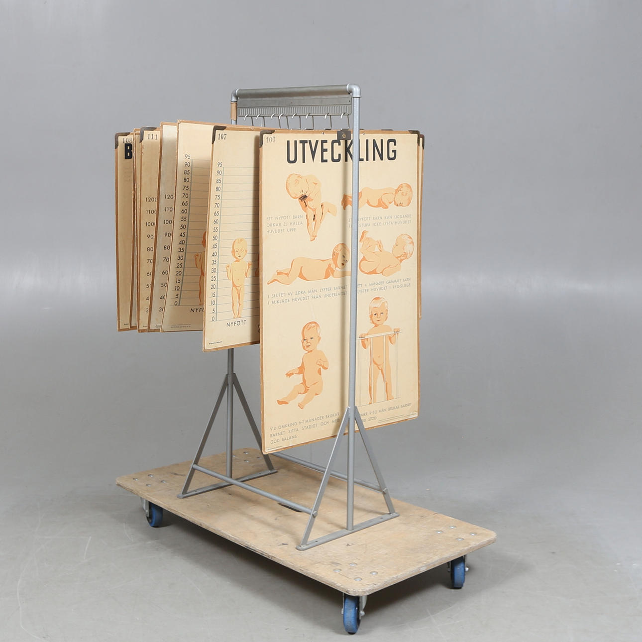 SCHULPLÄNE AUF STAPEL, 8-tlg., kindliche Entwicklung.