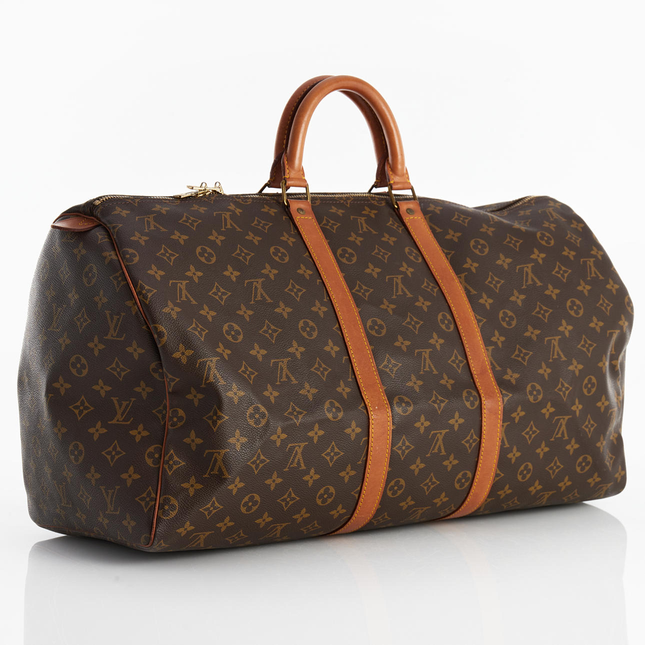 LOUIS VUITTON, Bag/Weekend bag, "Keepall 55".