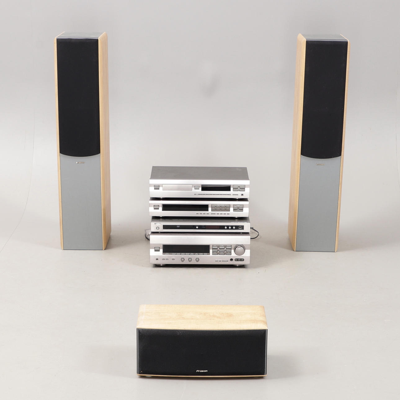 STEREO SYSTEM, 7 parts, Yamaha, Proson.