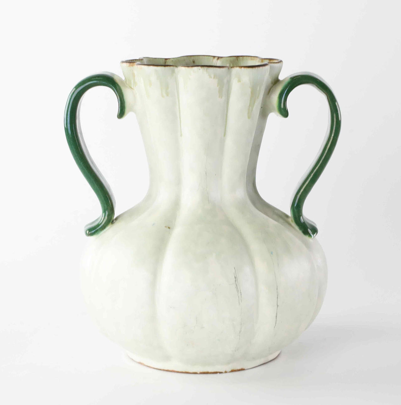 ANNA-LISA THOMSON. Vase, Steingut, Art Decó, Upsala-Ekeby.
