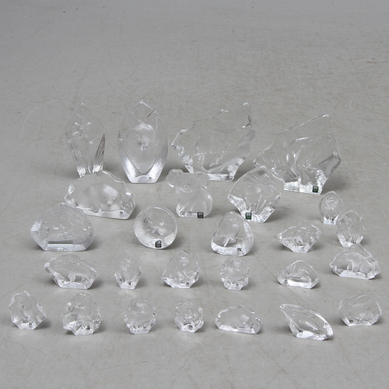 SKULPTURER, 21 st, glas, Mats Jonasson, Målerås.