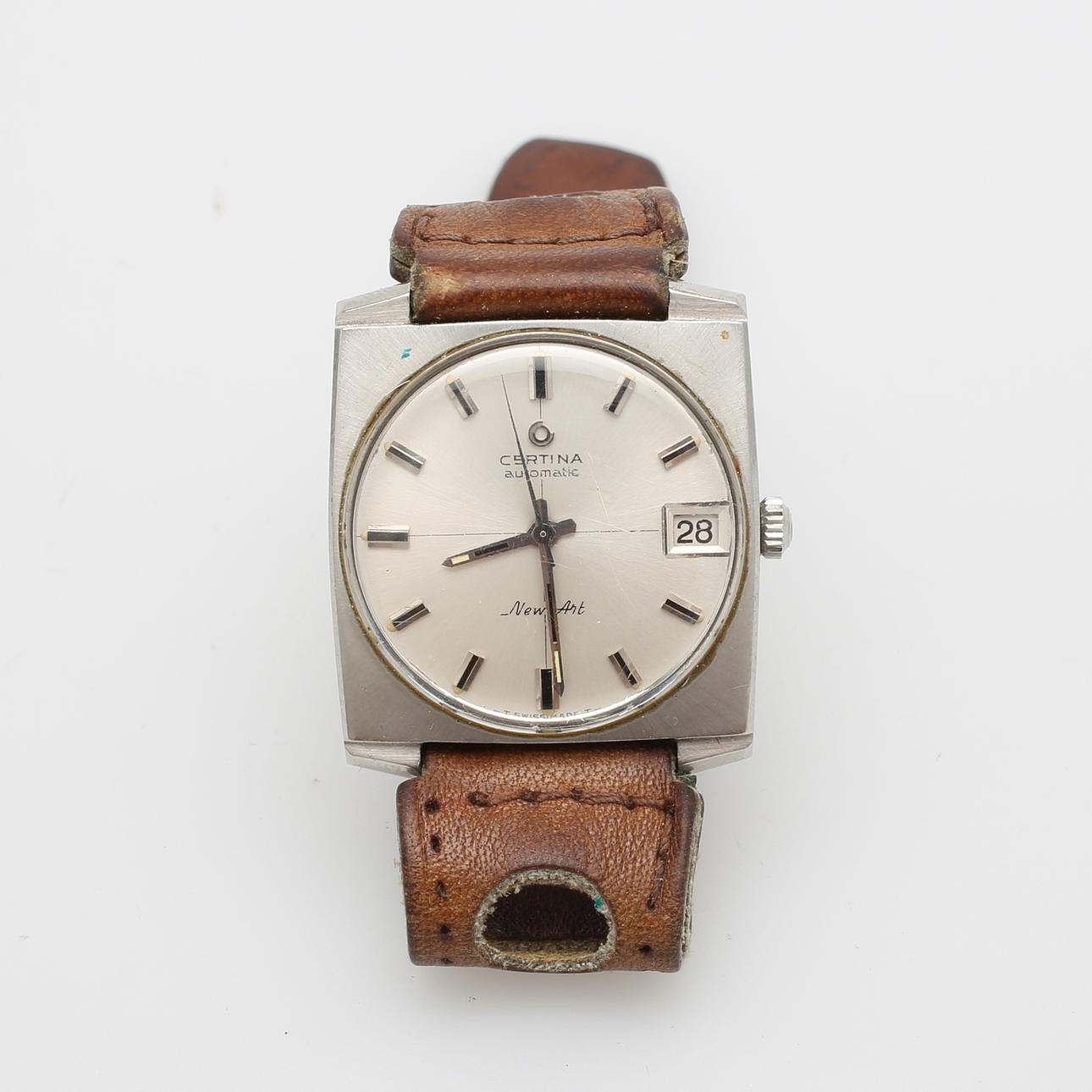 ARMBANDSUR, rostfritt stål, Certina automatic New Art.