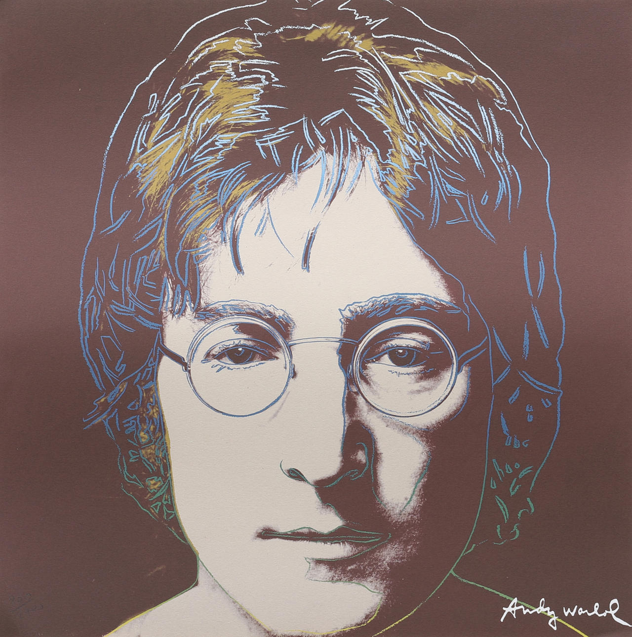 ANDY WARHOL. SEGÚN. JOHN LENNON.