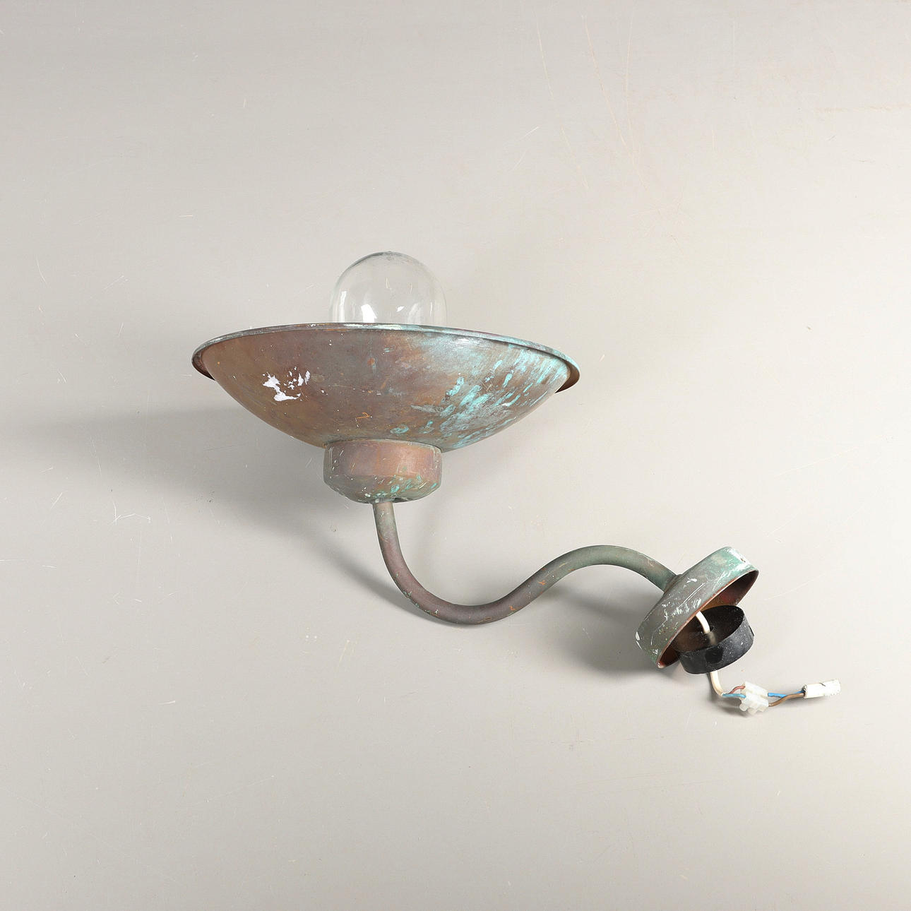 UDENDØRS BELYSNING, kobber, slutningen af ​​1900-tallet.