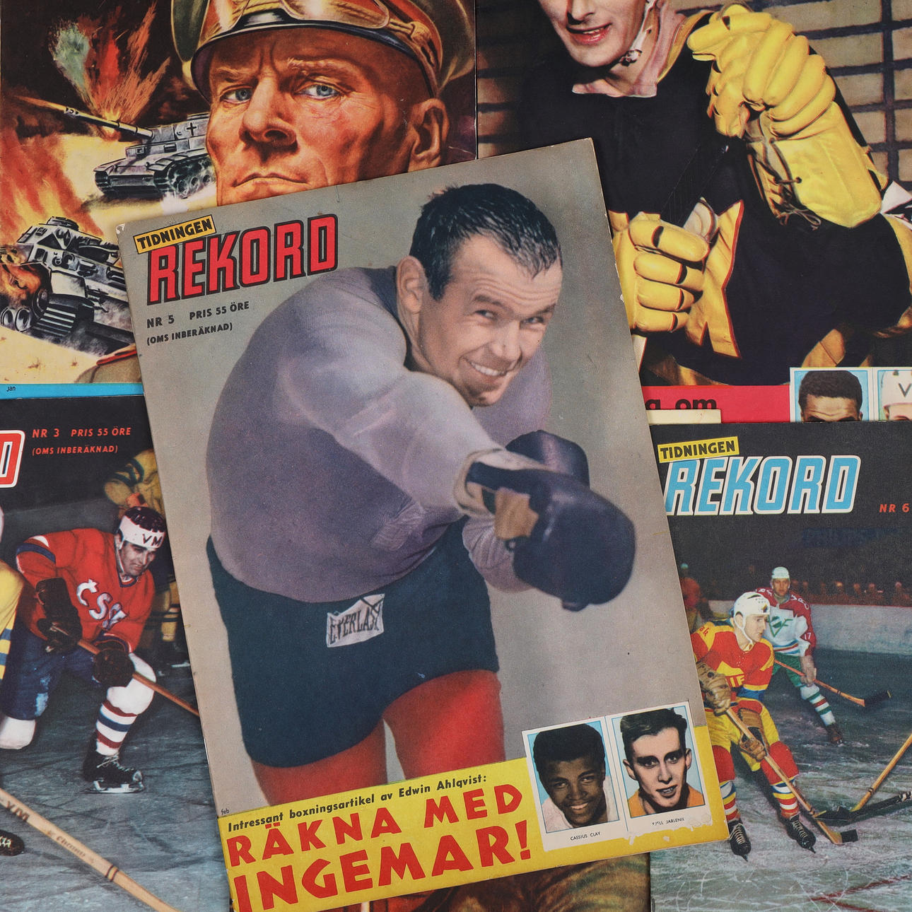 REKORDMAGASINET, årgång 1962.