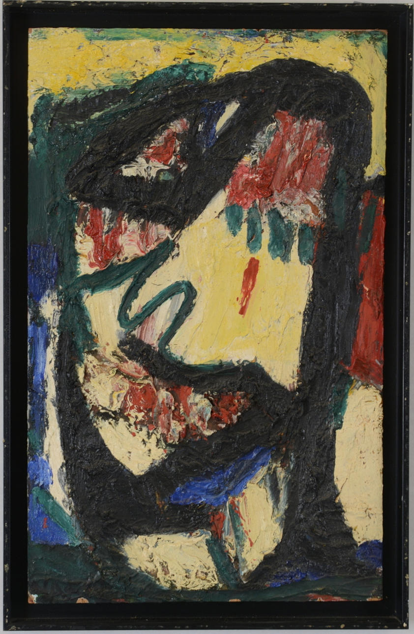 JÖRGEN NASH. Olja på pannå.