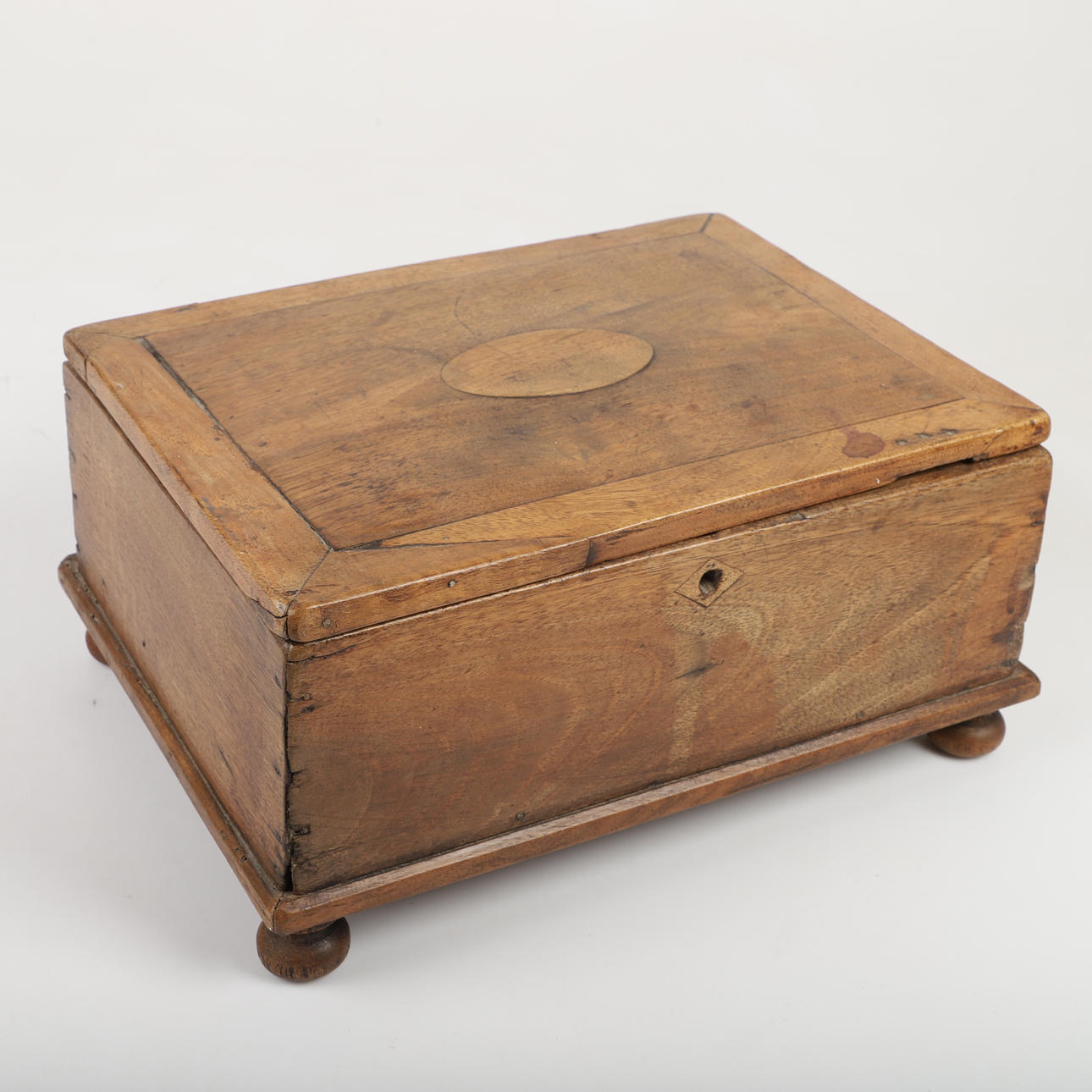 BOX, wood, 19th century.