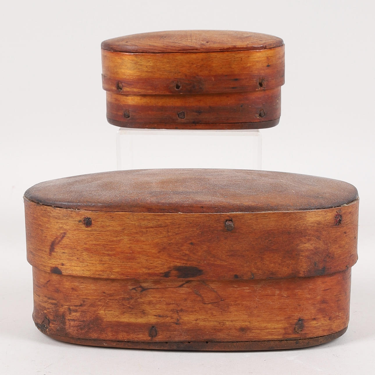 Escobas, 2 piezas, hombre común, siglo XIX.