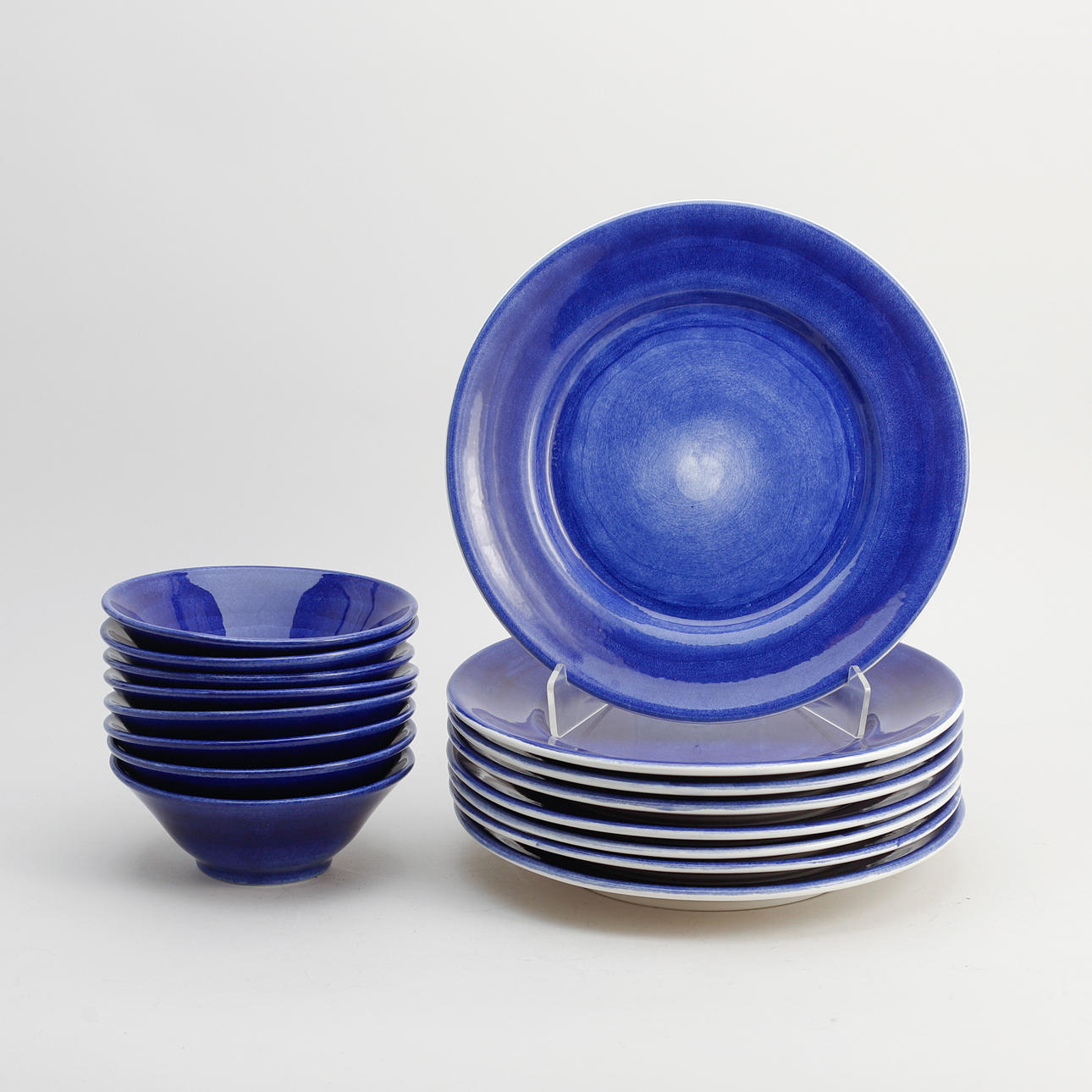 DINING PARTS, 16 pieces, "Basic", ceramic, Mateus, Portugal.
