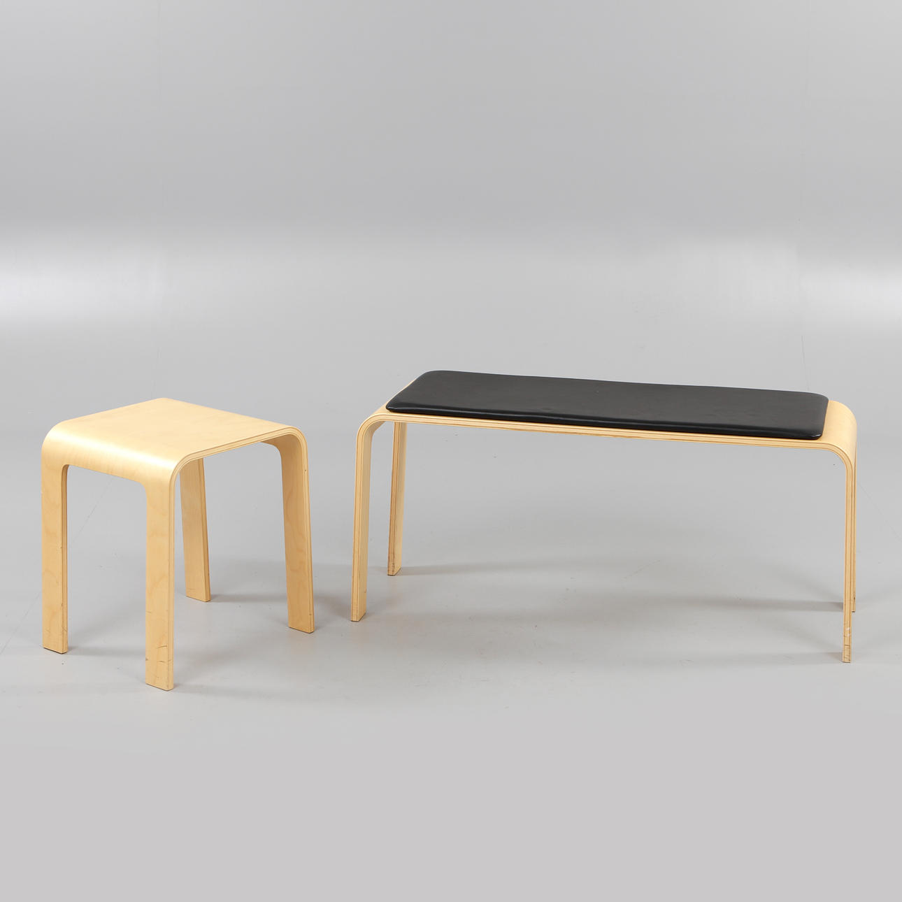 BENCH and Stool, Swedese.