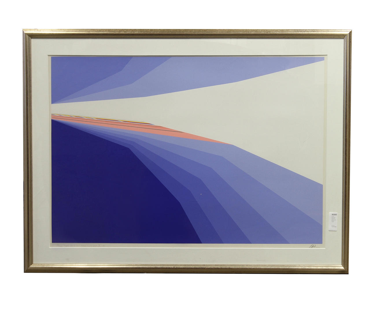 OKÄND KONSTNÄR. Färglitografi. "sog og i skal finde livets vej", signerad, 71/300.