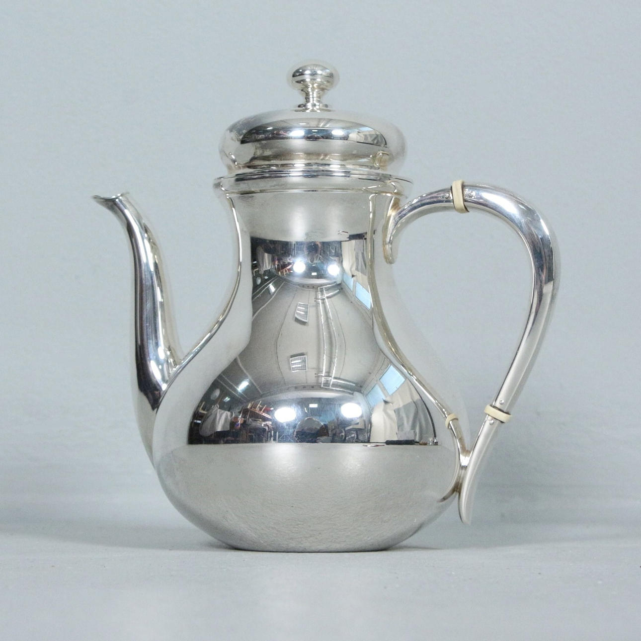 925 silver teapot.