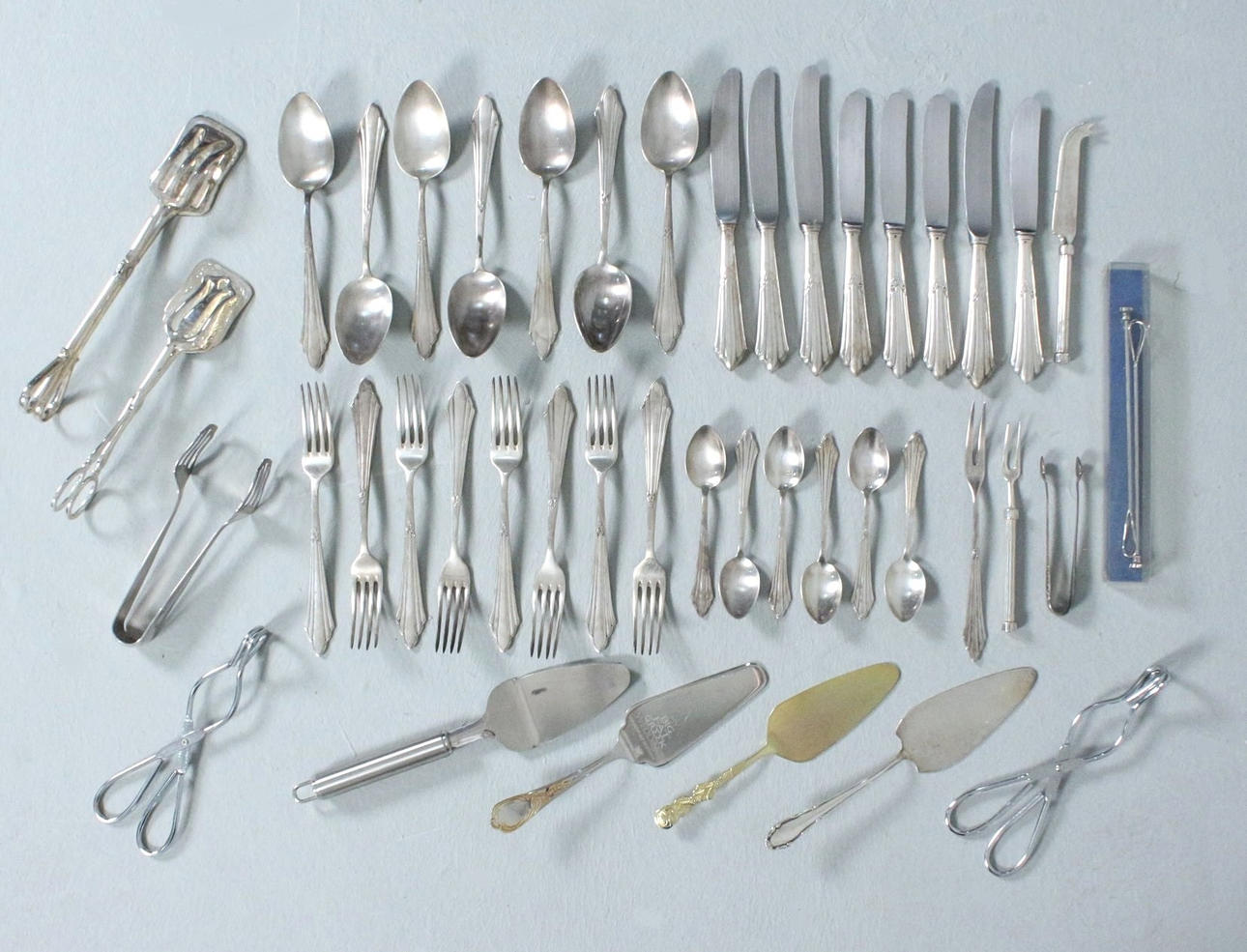 Cutlery collection, including WMF, 41 pieces.