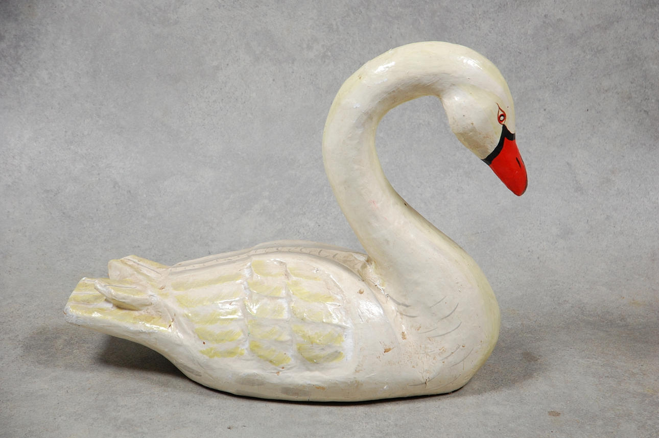 SWAN, papier mache.