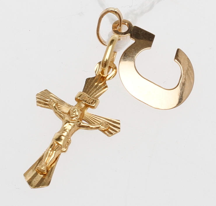 BERLOCKER, 2st, 18k guld, vikt ca 1 gram.