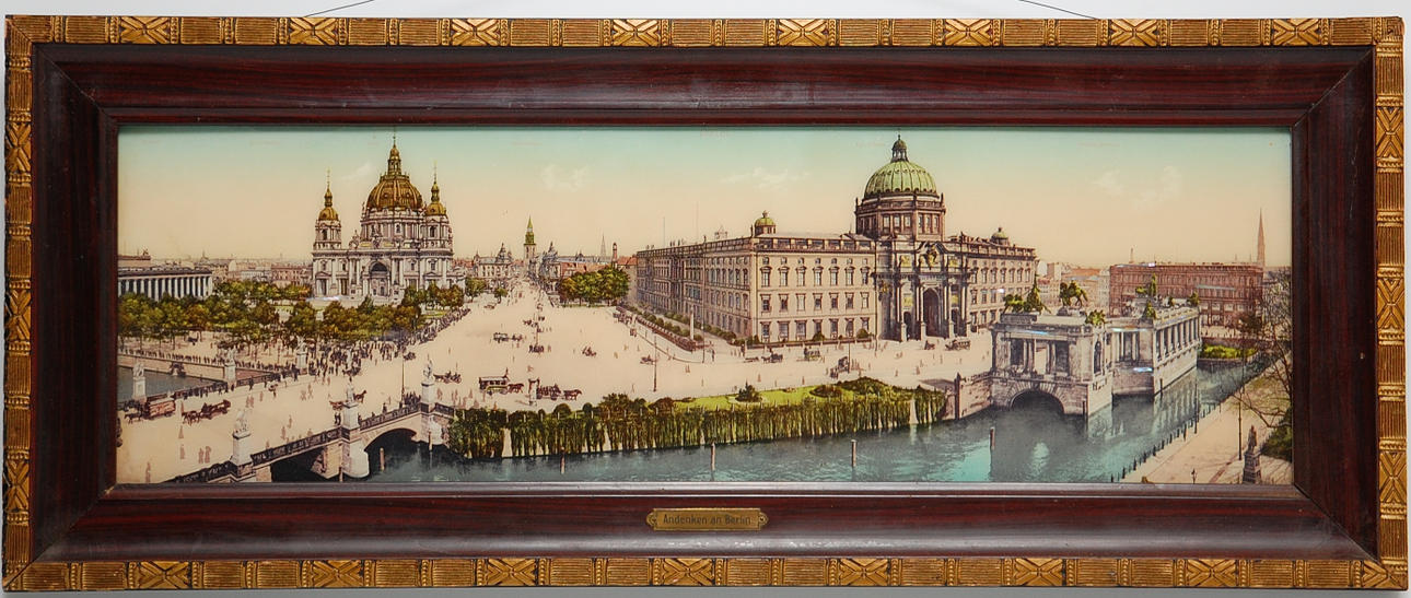 FOTOGRAFI, kolorerat Berlin, 1900-talets först hälft.