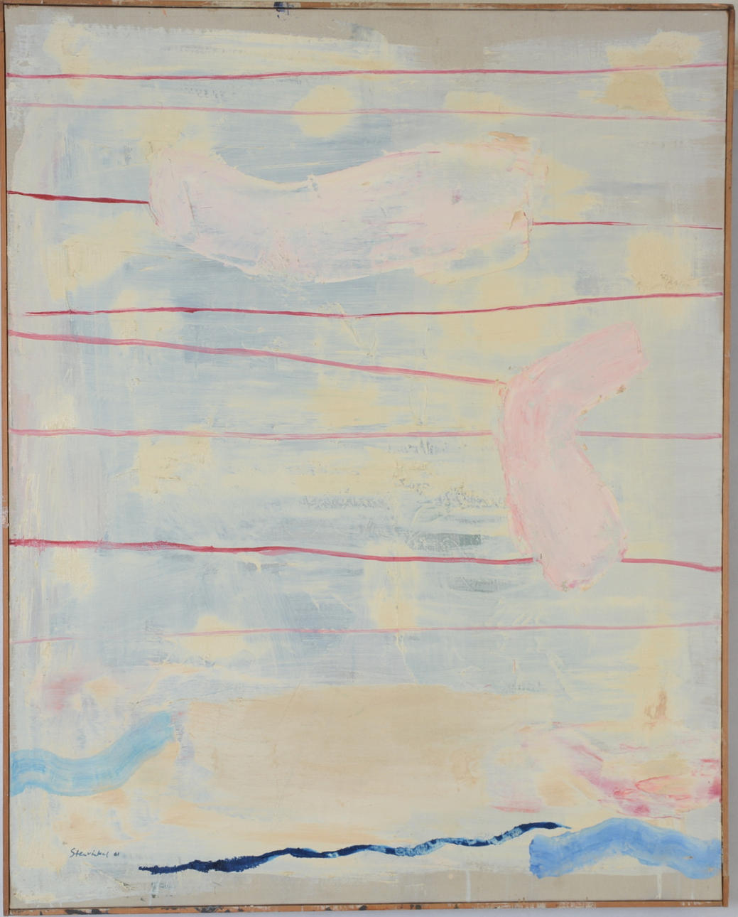 JAN STENVINKEL. Olja på duk.