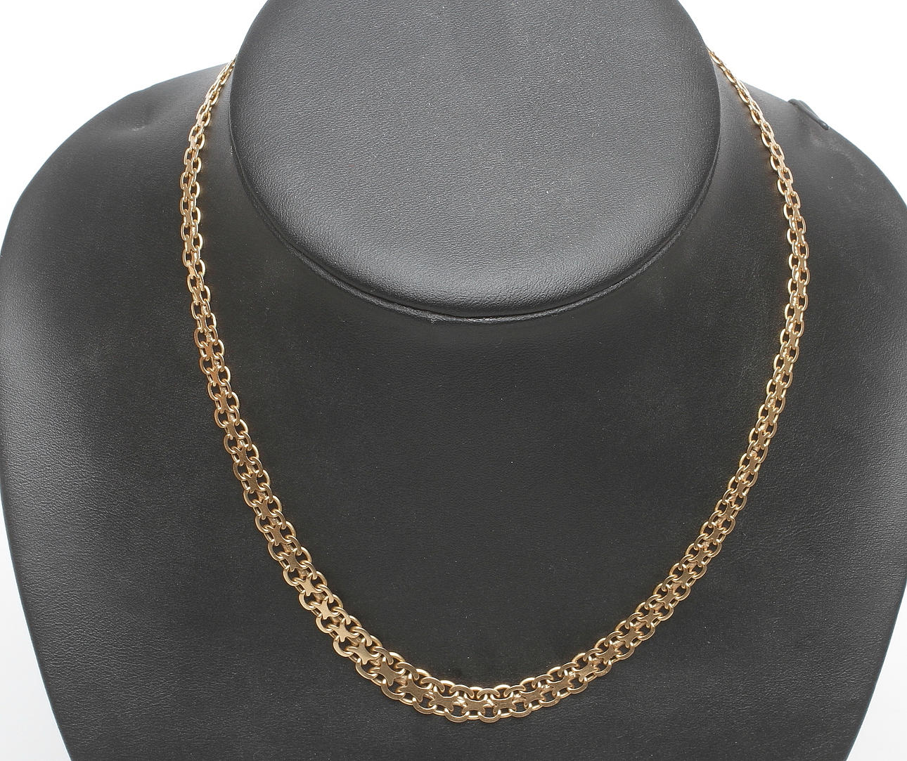 HALSBAND X-LÄNK, 18k guld, vikt ca 17 gr.