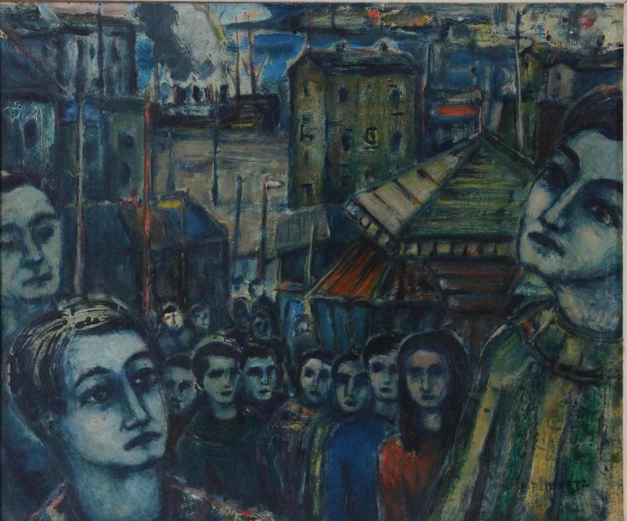 ERIK HEINERTZ. Olja på pannå.