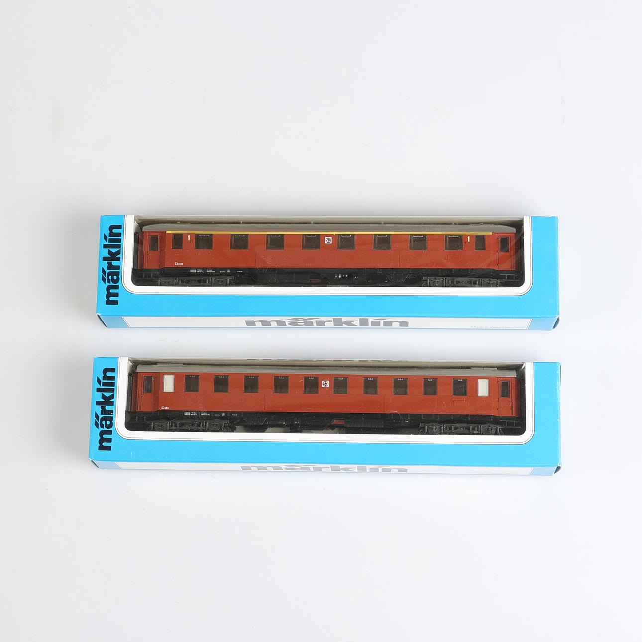 MÄRKLIN, passagervagnar 4178 och 4179 2, Tyskland.