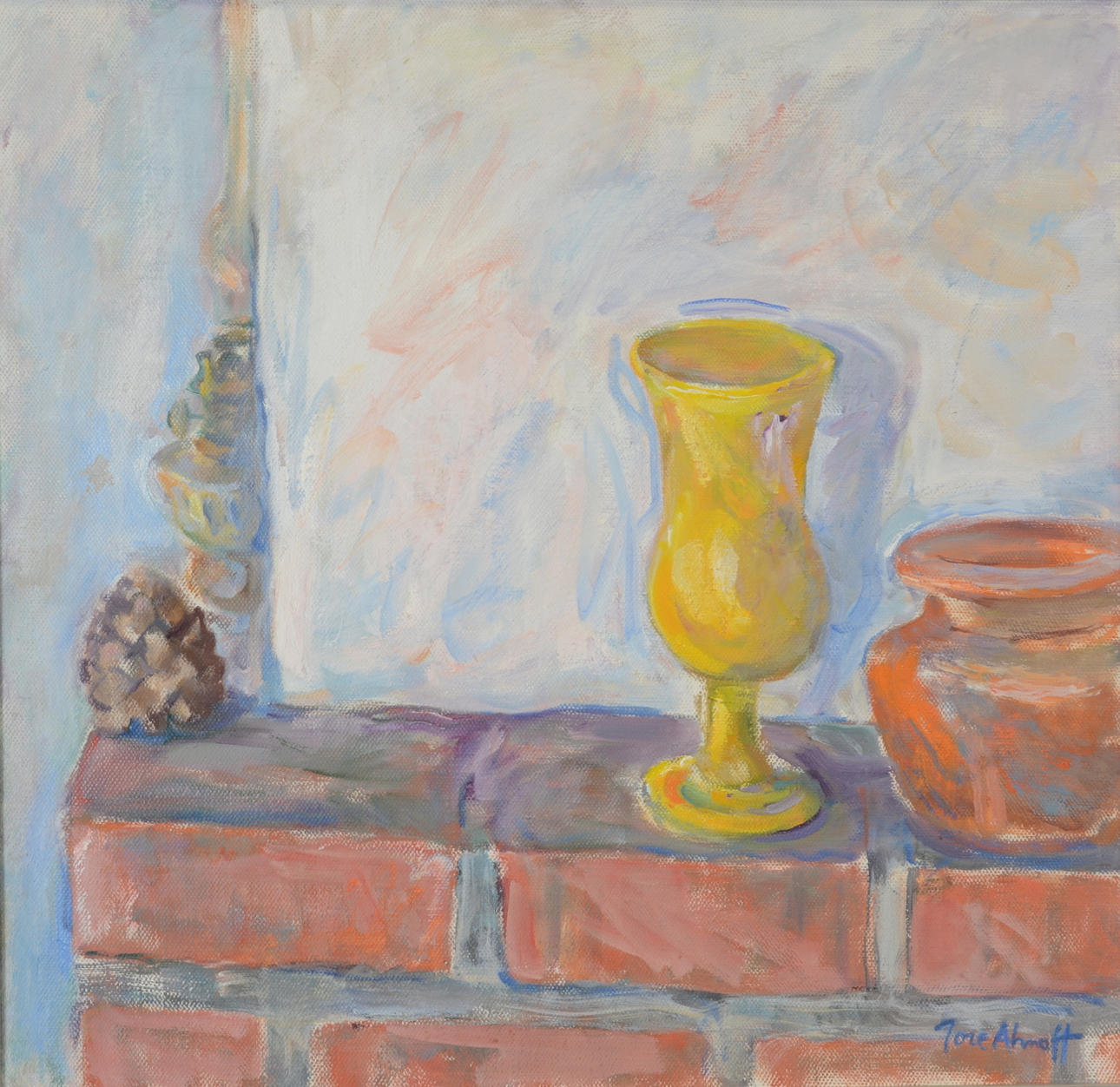 TORE AHNOFF. Olja på duk.