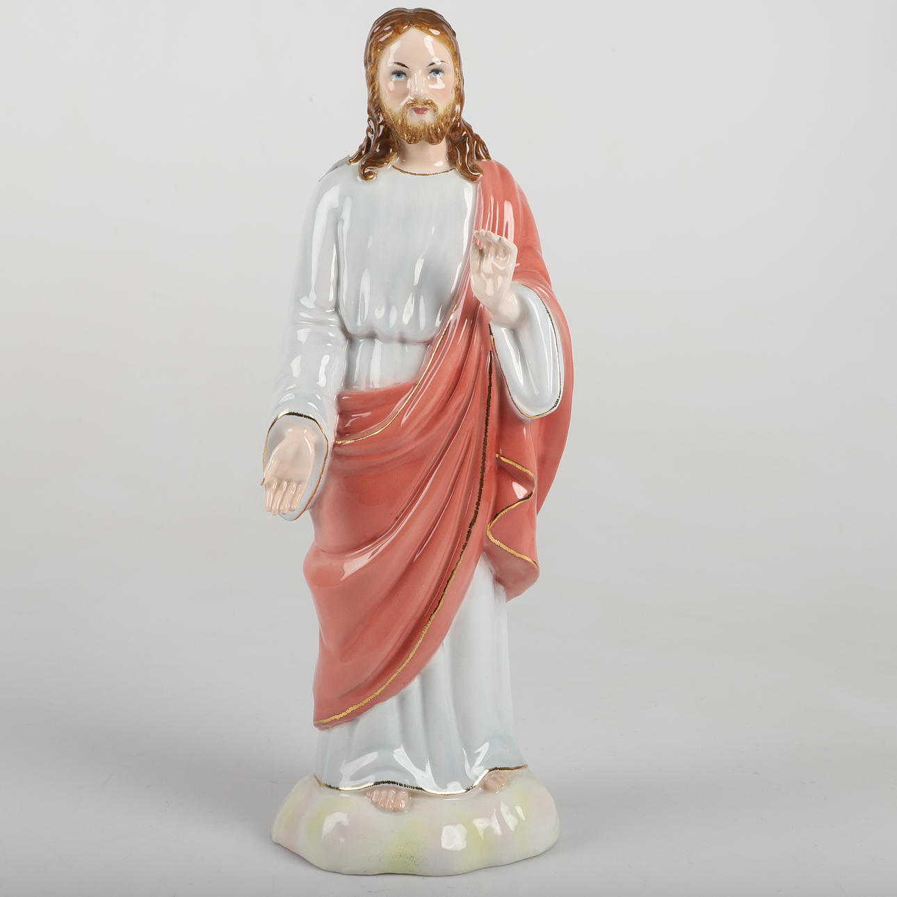 FIGURE, Jesus, porcelain, Italy.