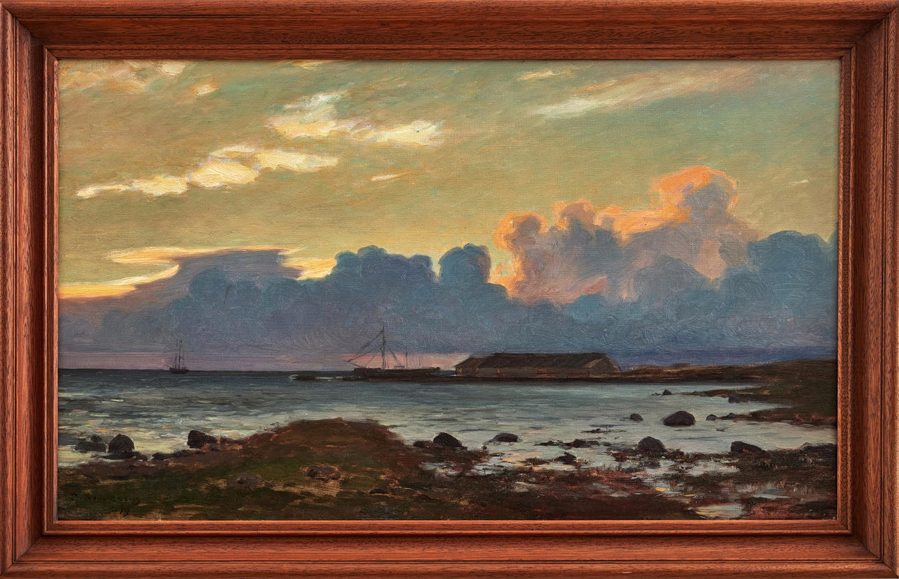 GOTTFRID KALLSTENIUS. Hammarn, Varvsholm, Klintehamn.