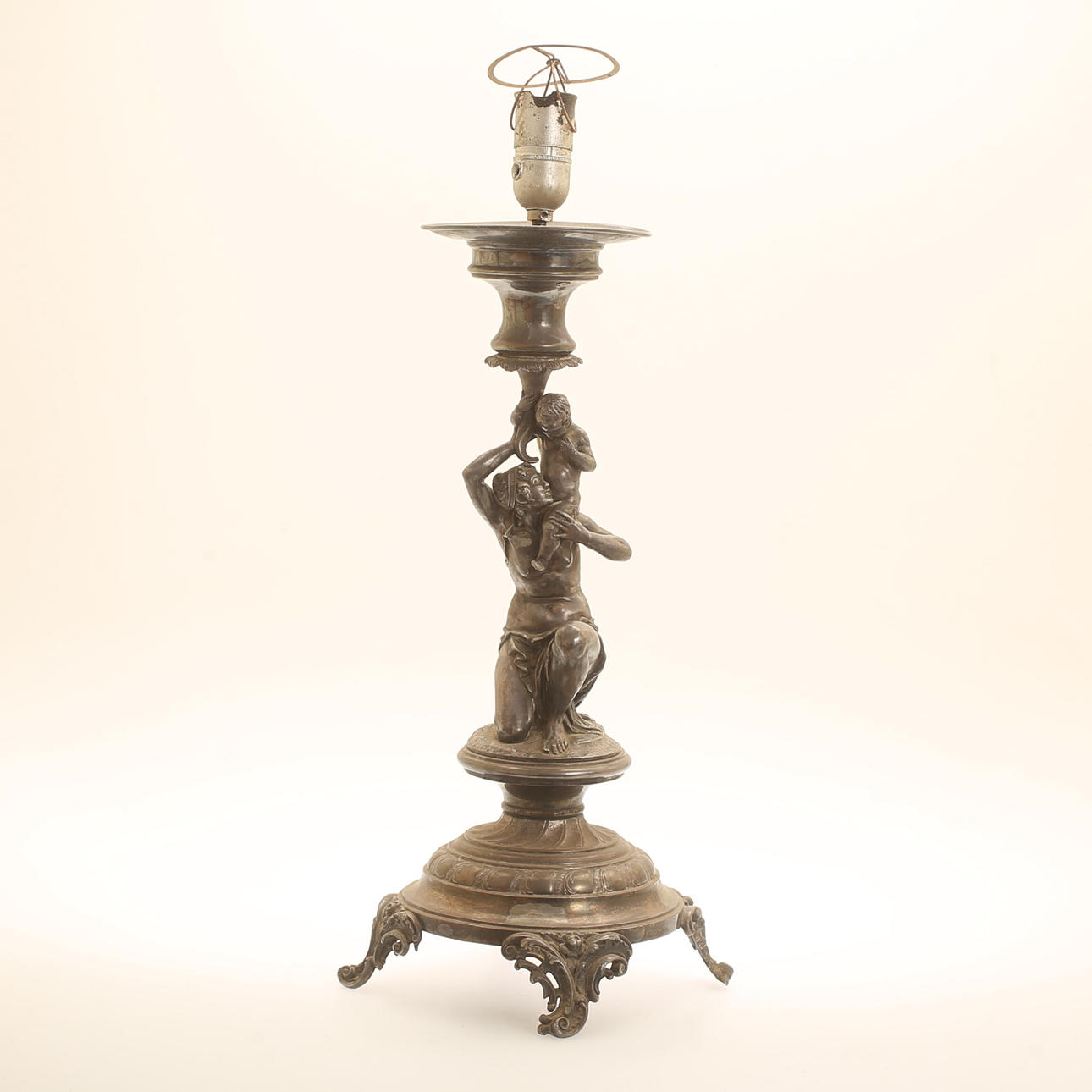 TABLE LUMINAIRE, rococo style.