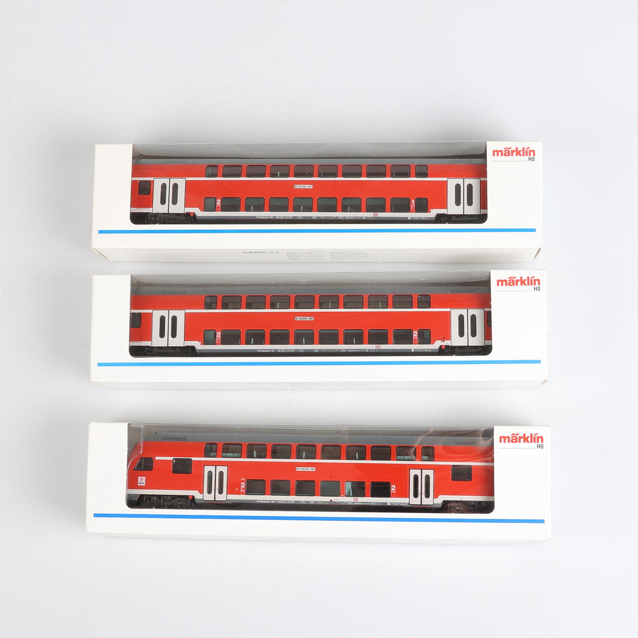 MÄRKLIN, vagnar, 3 delar, DB-AG, Tyskland.