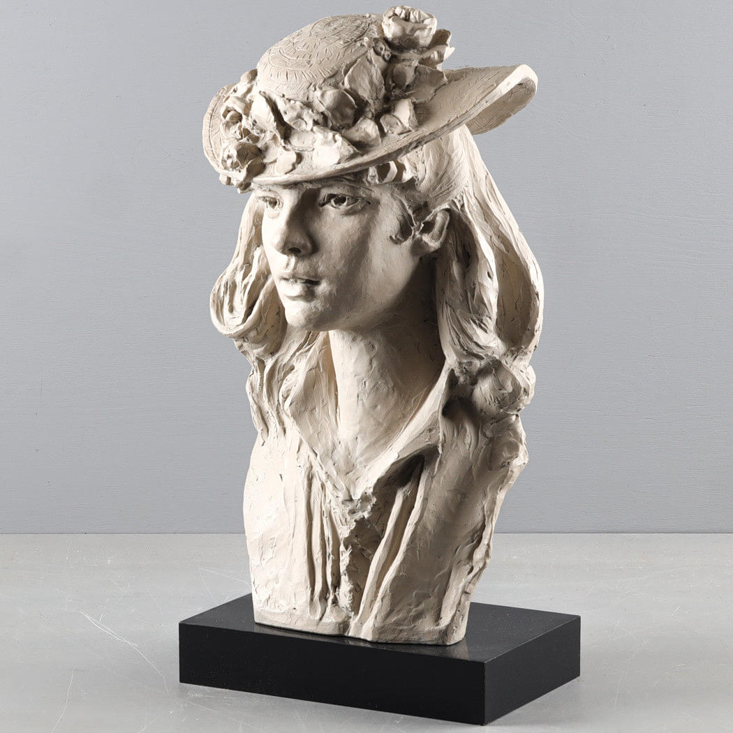 SCULPTURE ,bust, austin prod.inc, plasticine, 1979. Art