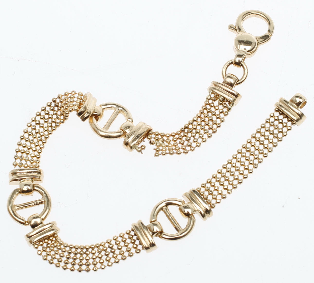 ARMBAND, 14k guld, vikt ca 11,2 gram.