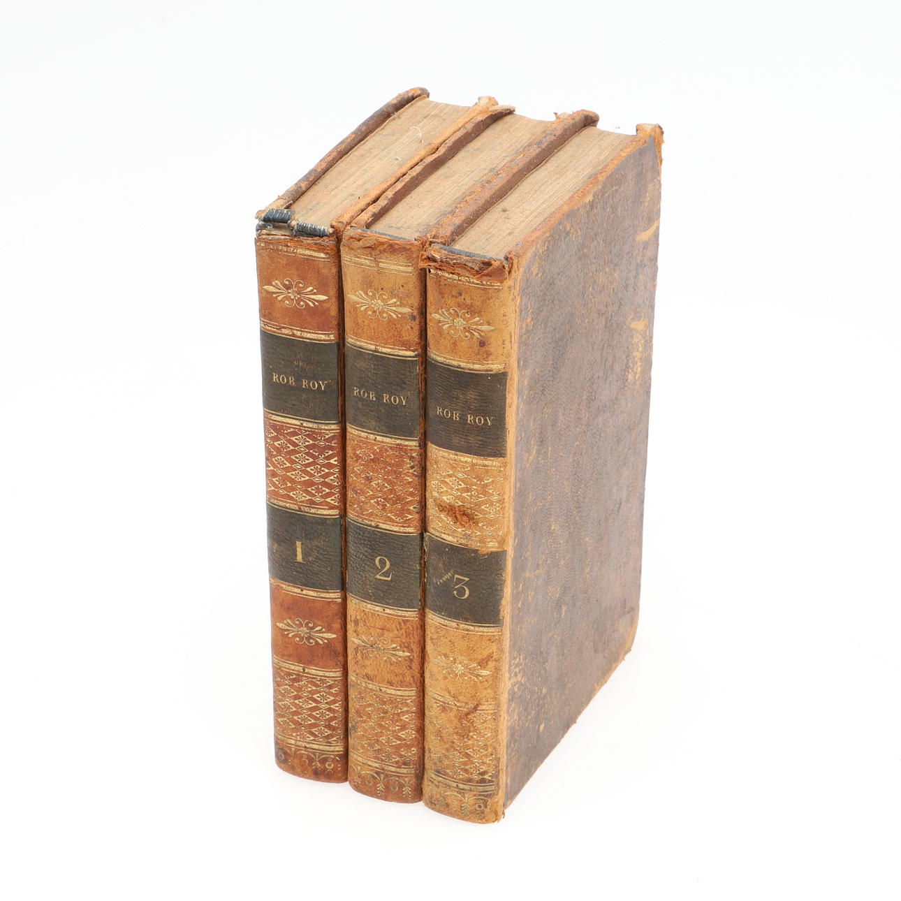 WALTER SCOTT. Rob Roy, 3 Volumes, 1818.