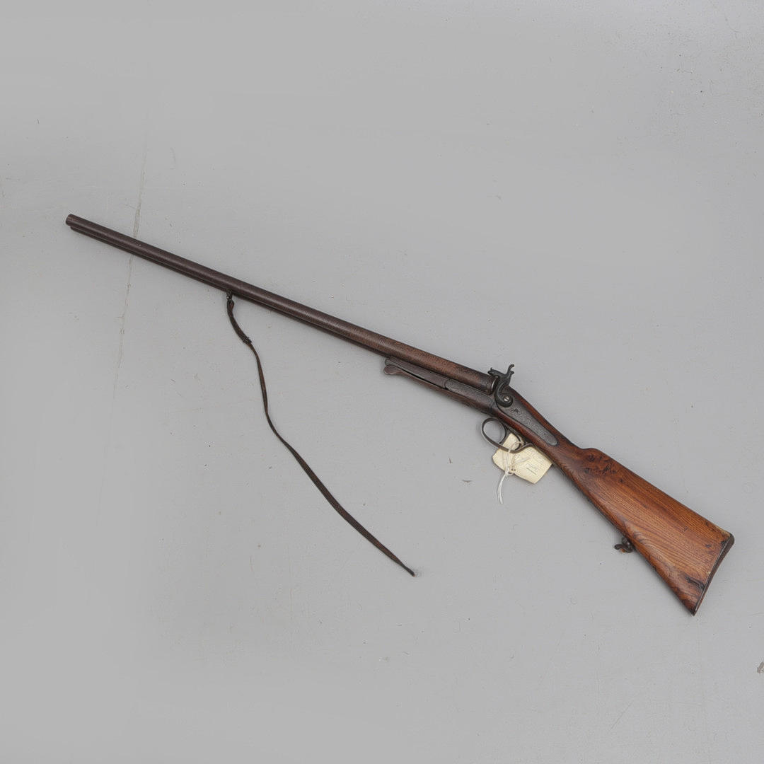 GEWEHR, Doppellauf, unbrauchbar.