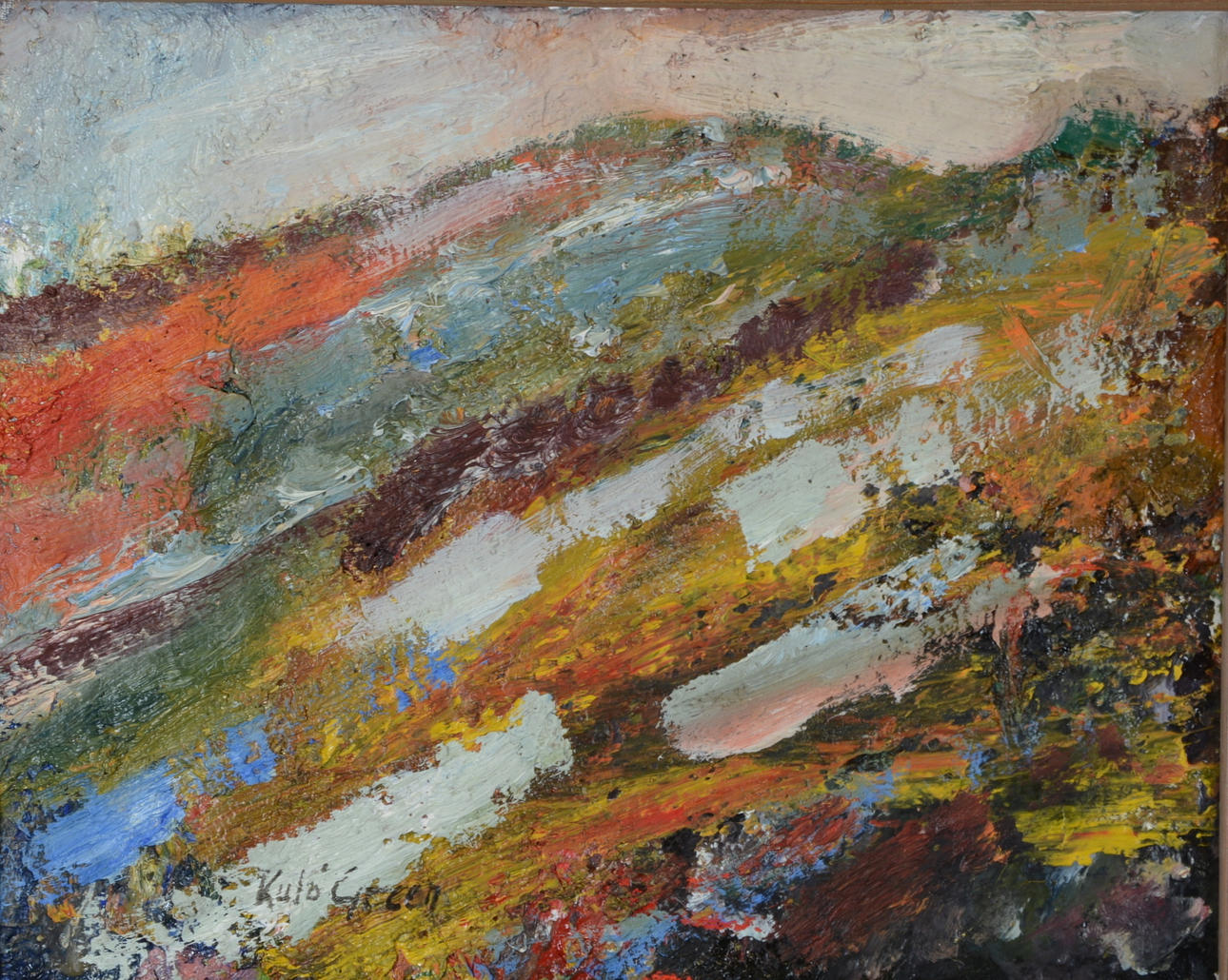KULO GREEN. Olja på pannå.