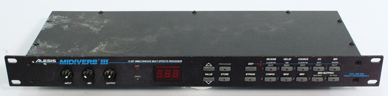 REVERB, Alesis midiverb III.