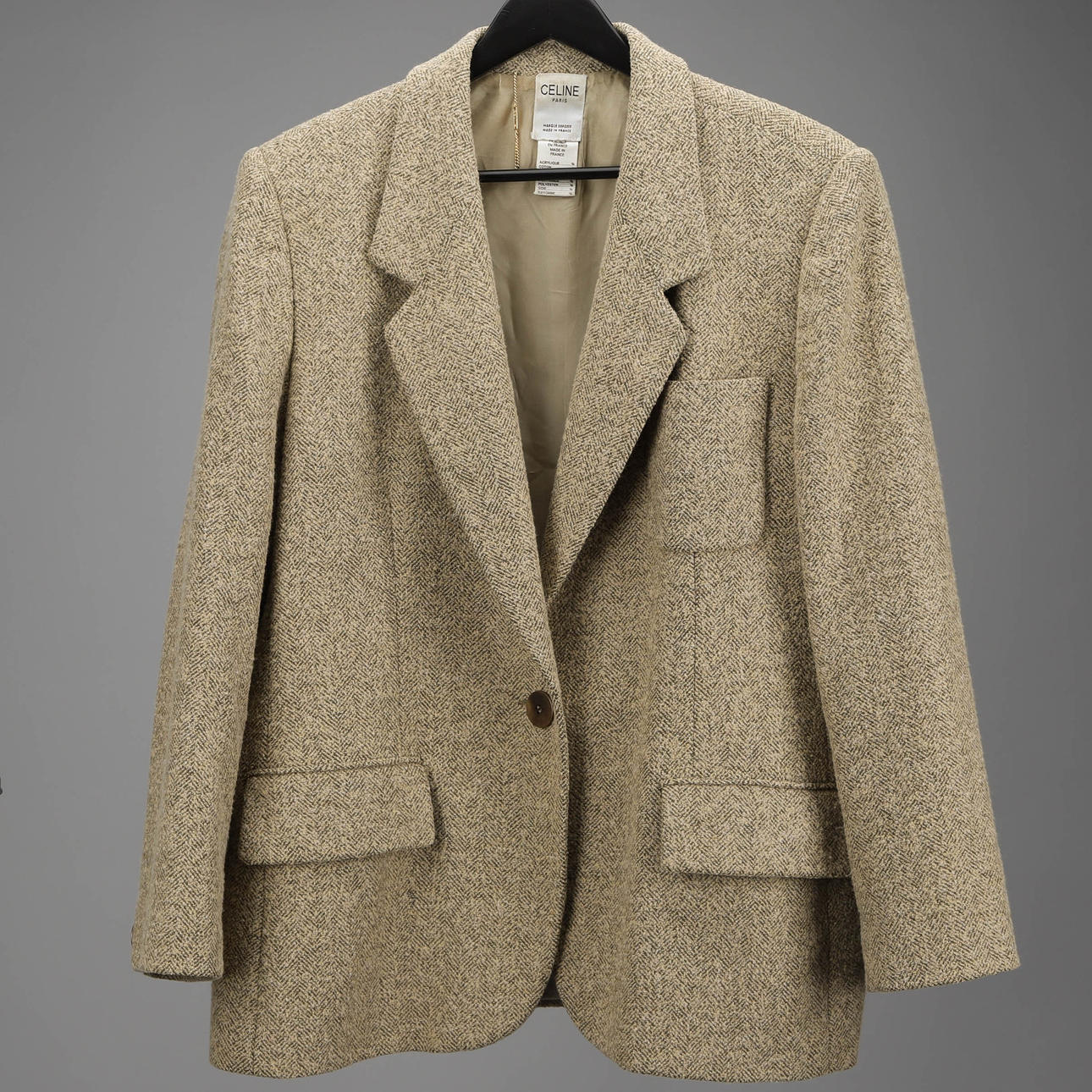 アウターその他 CELINE Brompton wool silk blazer maxi buttons Celine | Jackets & Coats | Celine Brompton Wool And Silk